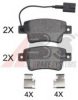 A.B.S. 37796 OE Brake Pad Set, disc brake